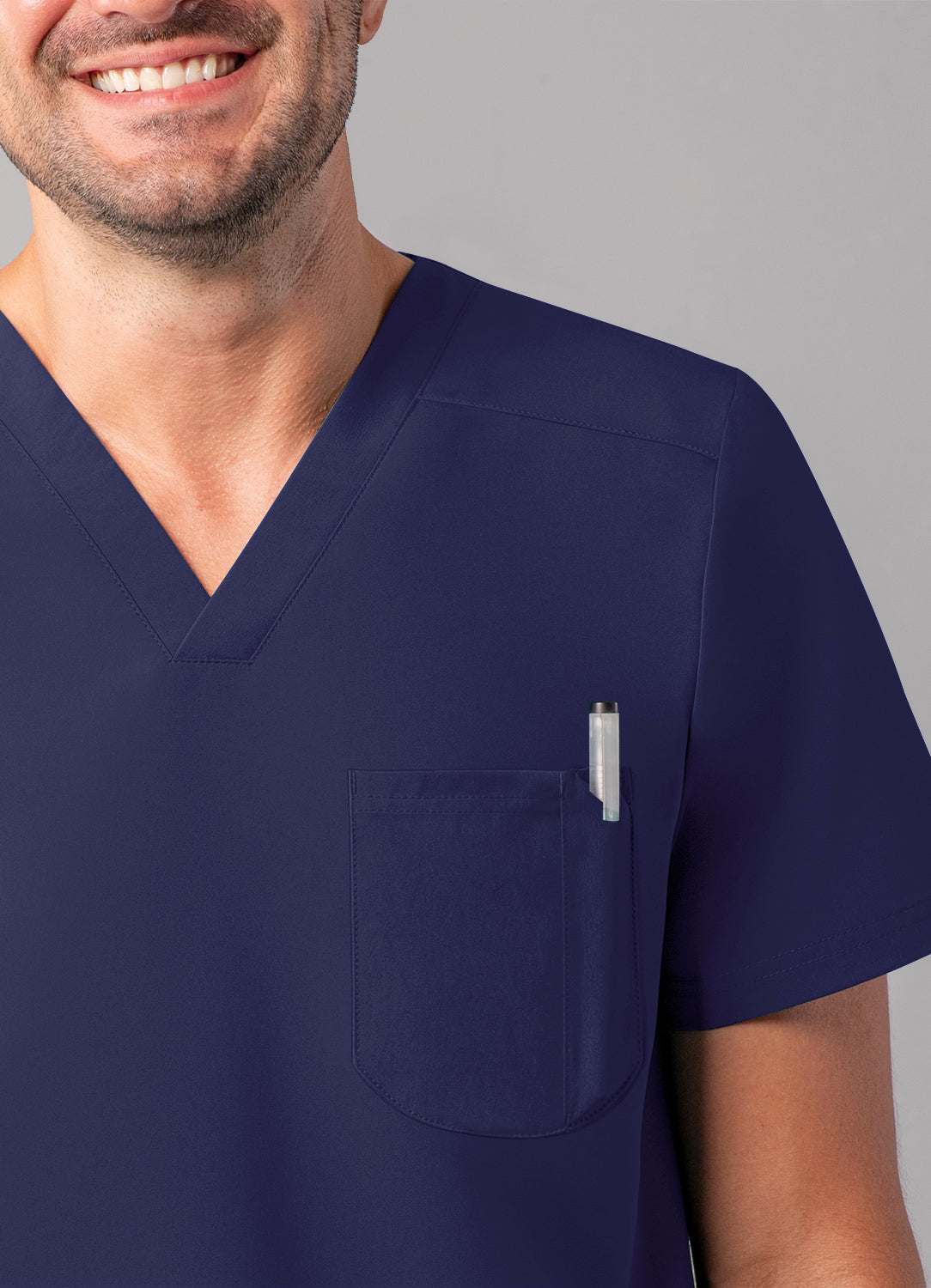 Scrub Set-MEN'S GO-EVERYDAY CARGO SCRUB SET- Navy Blue