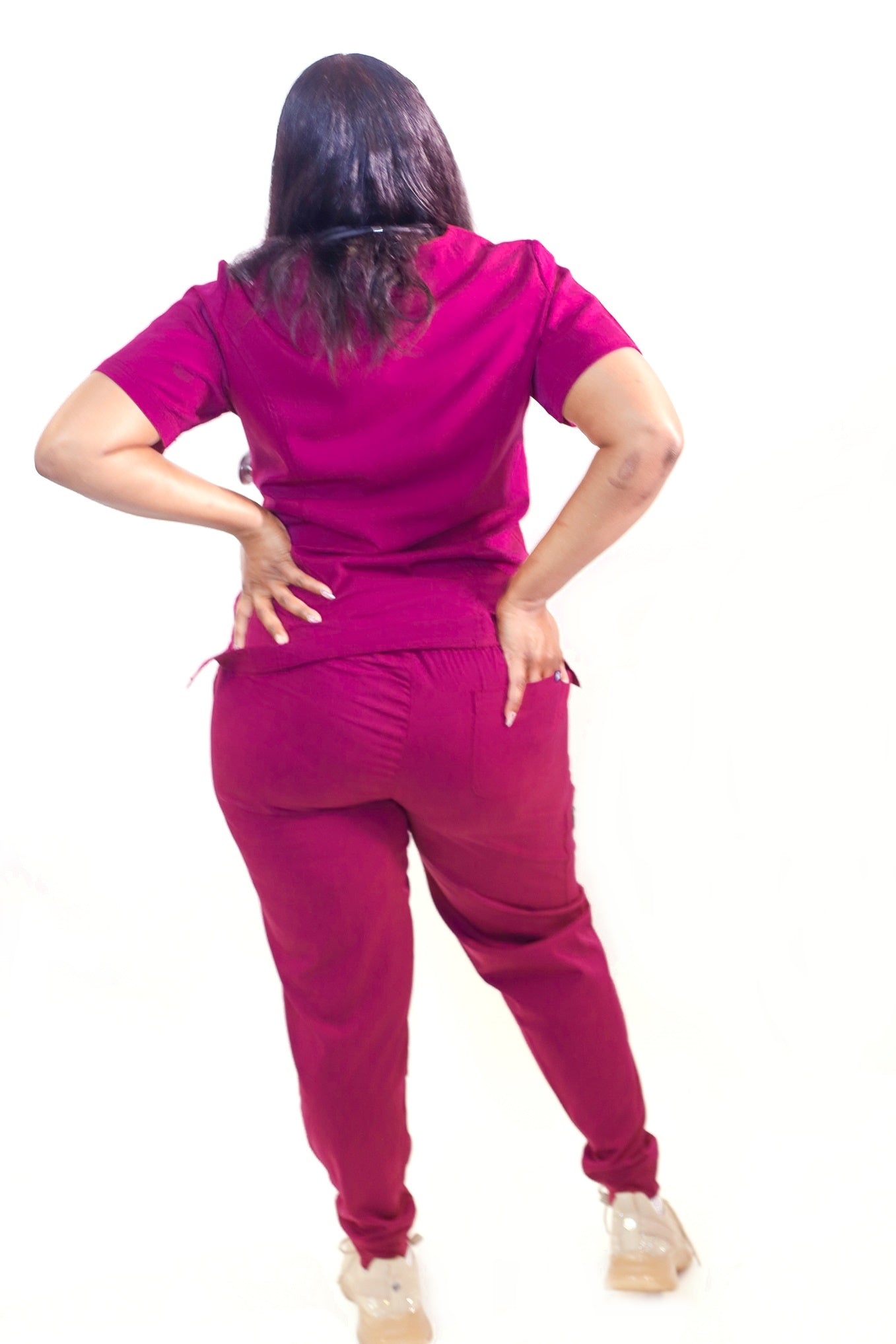 Pants Wine-Adar Pro Women's Ultimate Yoga Jogger Pants