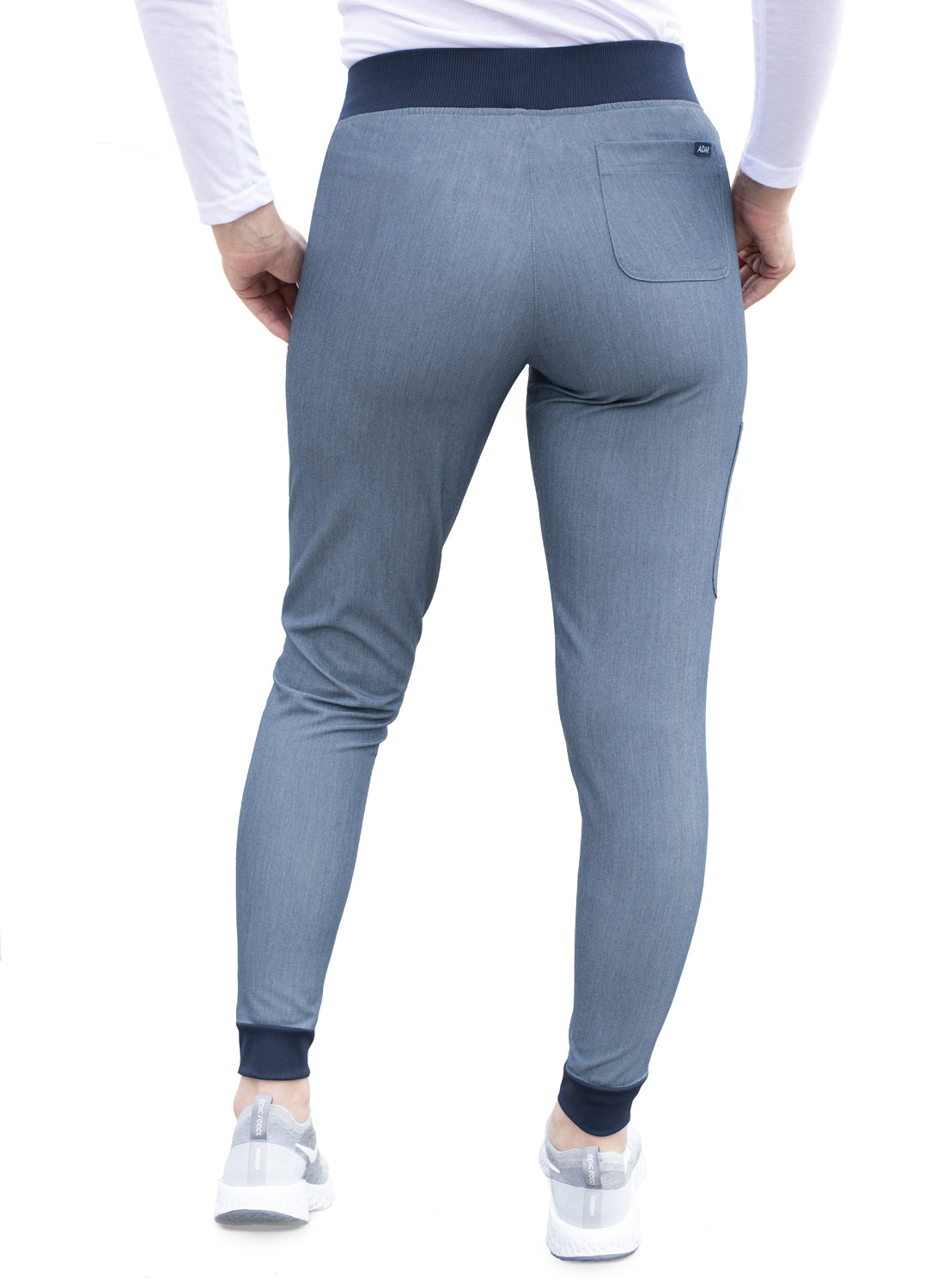 Adar Collection Heather Navy-Women's Ultimate Yoga Jogger Pant