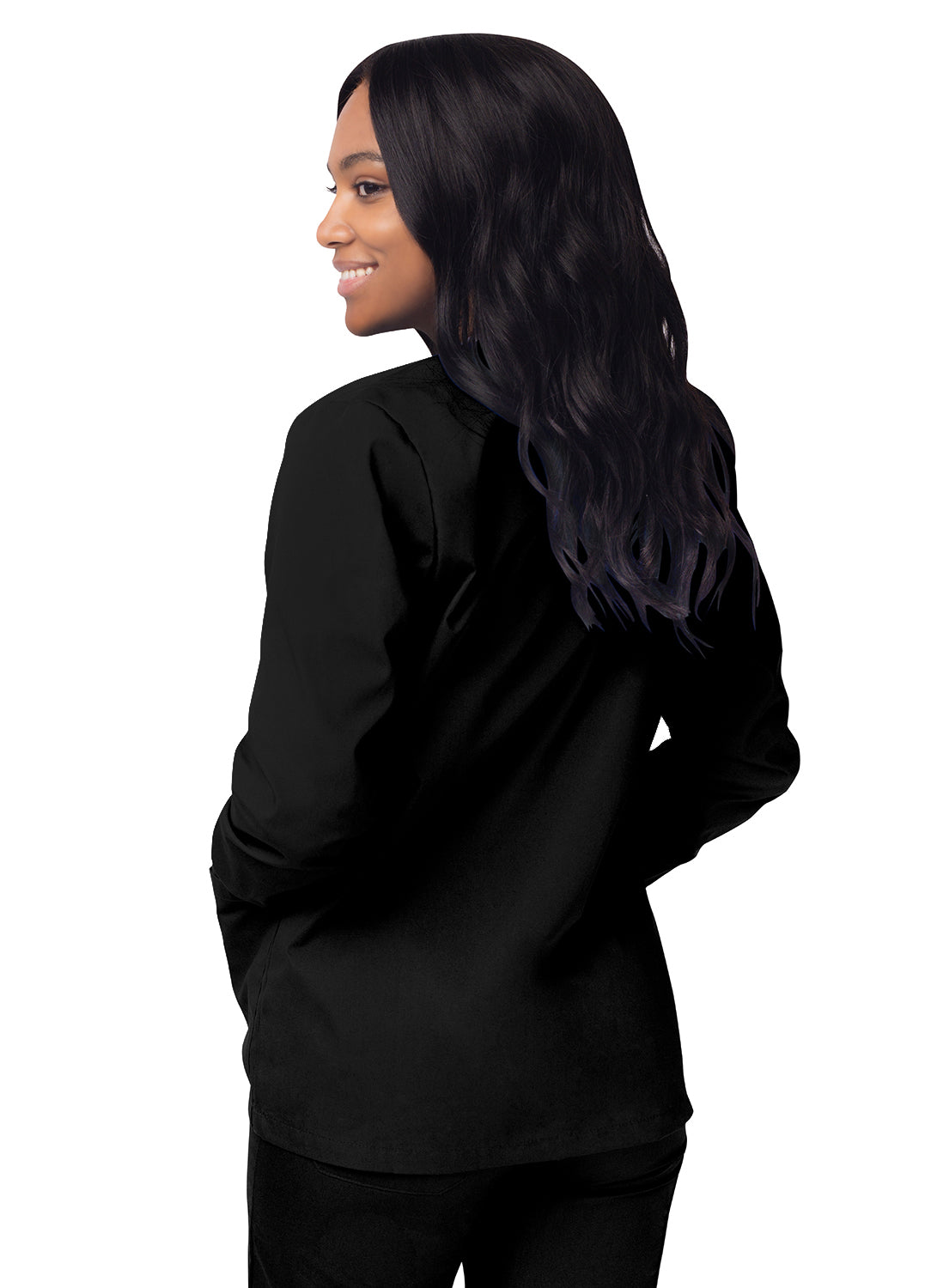 Jacket-Women's Warm Up Jacket by Sivvan-Black