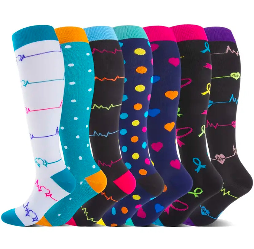 Socks-Compression Socks for Women & Men - Size L-XL