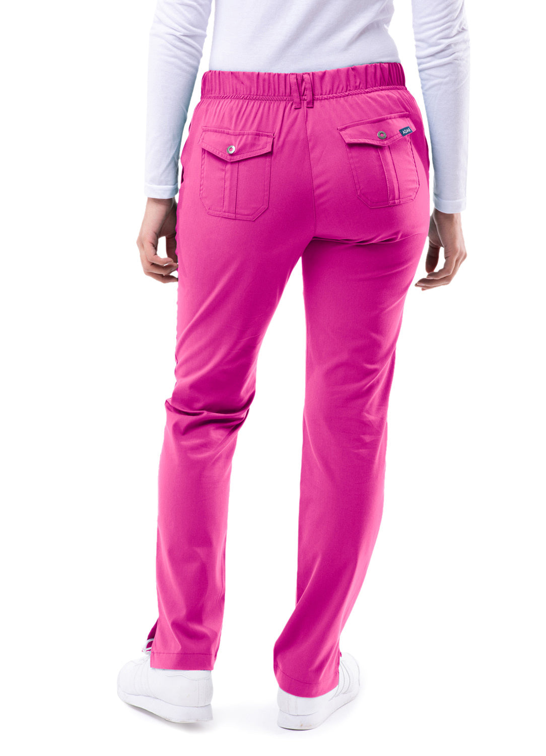 Pants Fruit Punch-Women's Tapered leg Fit 6 Pocket Pant by Adar