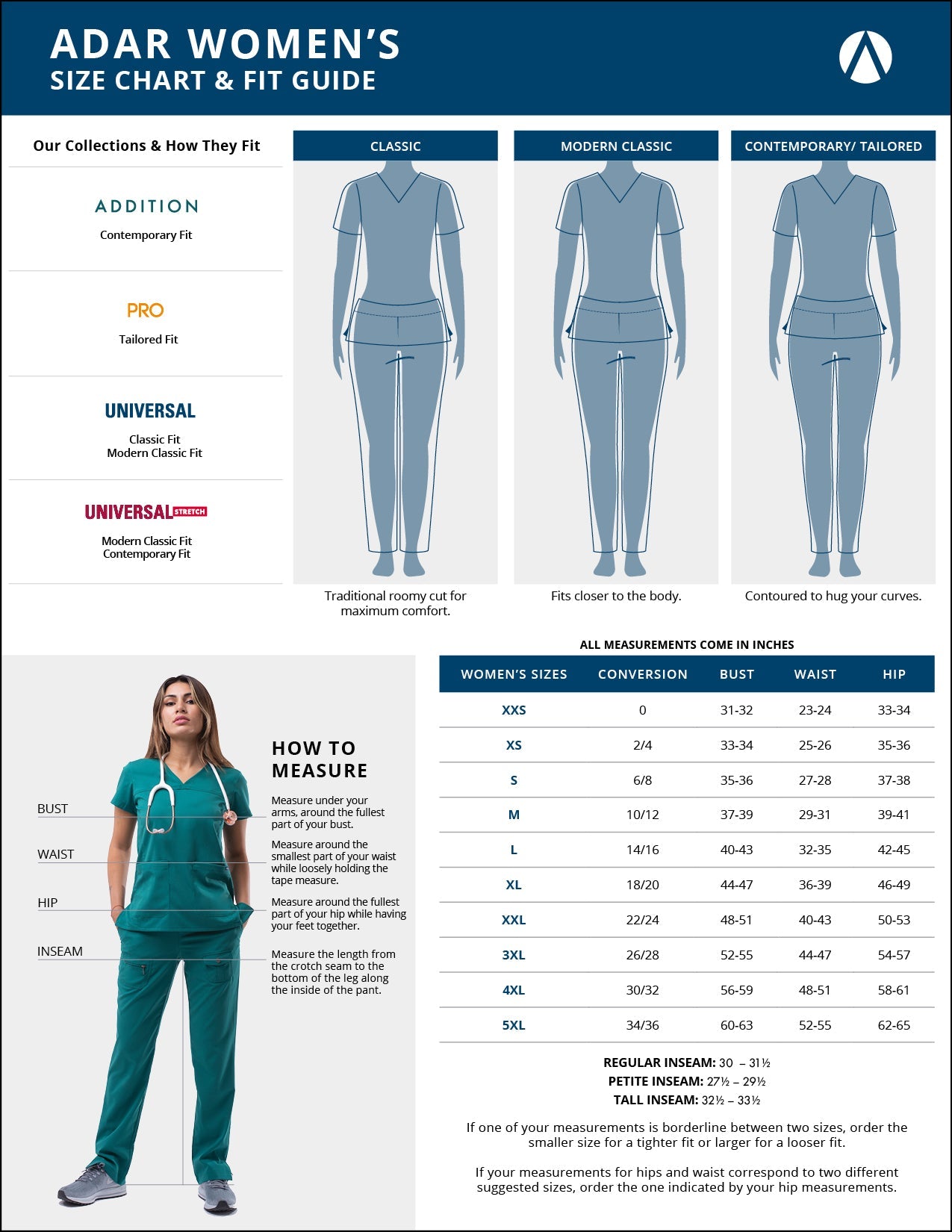 Pants Fruit Punch-Women's Tapered leg Fit 6 Pocket Pant by Adar