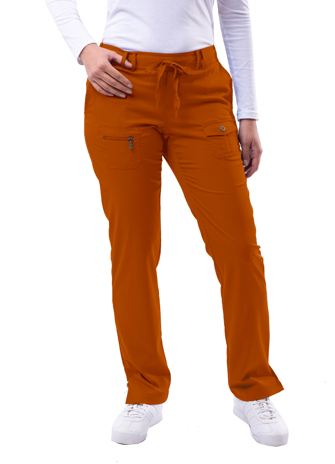 Pants Cinnamon- Women's Tapered leg Fit 6 Pocket Pant by Adar