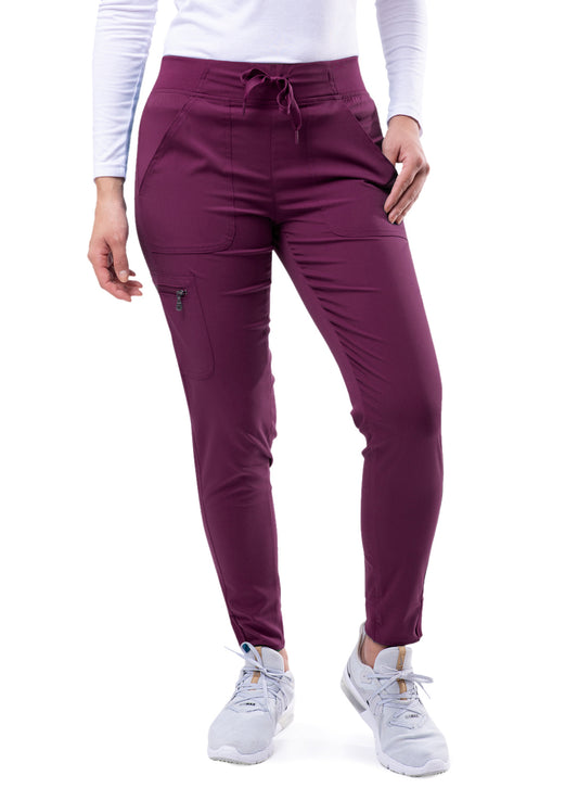 Pants Wine-Adar Pro Women's Ultimate Yoga Jogger Pants